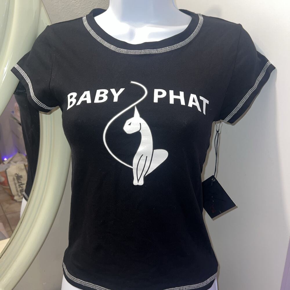 Baby Phat Logo Classic Tee Shirt size small